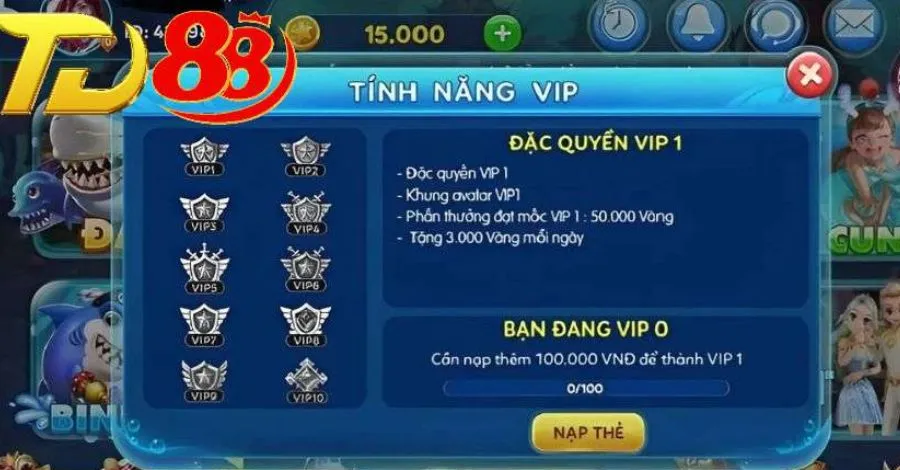 Bắn cá Tài Lộc tích hợp tính năng đổi thưởng hấp dẫn