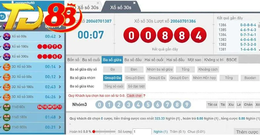 Cân nhắc chọn 4–8 số mỗi lần đặt cược