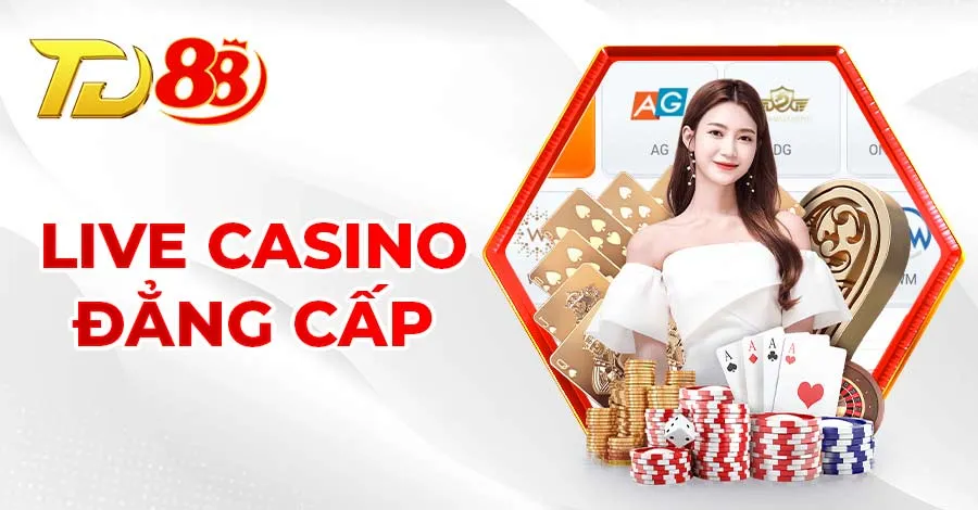 Sảnh chơi casino cung cấp hàng trăm bàn cược với mức thưởng khủng